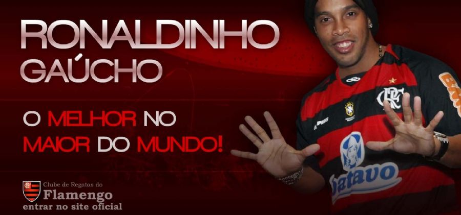 Ronaldinho Gaúcho ficará no Flamengo até a Copa de 2014